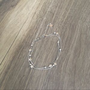 S925 silver delicate star bracelet